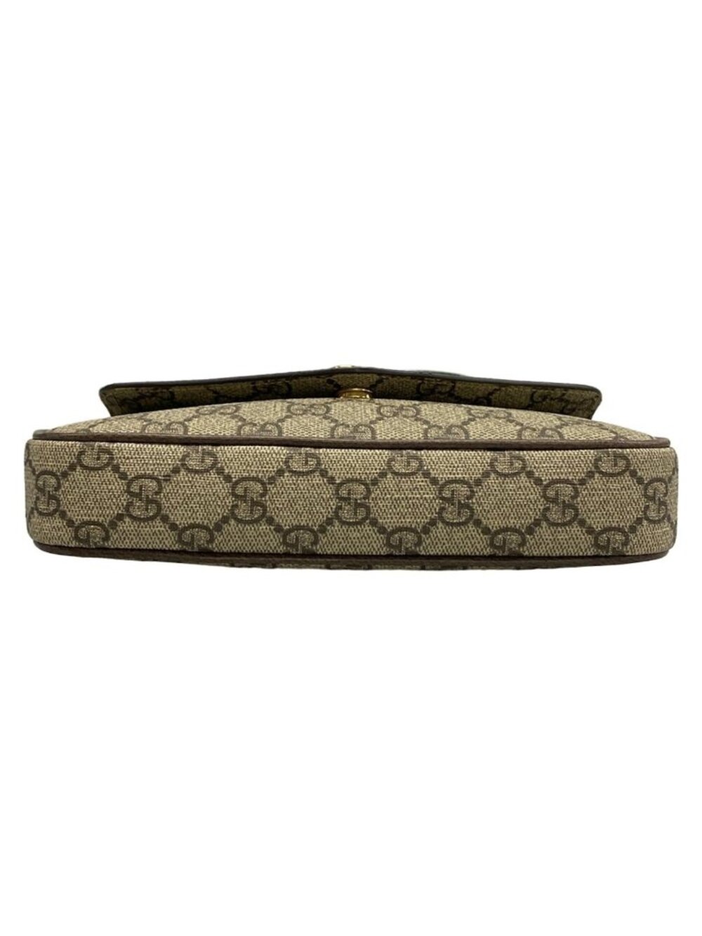 Gucci Shoulder Bag Ophidia Beige Dark Brown Multi Leather - Picture 5 of 15